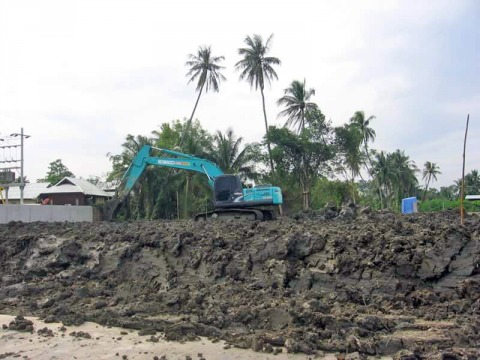 รับเหมาถมดิน