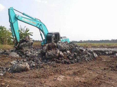 บริการรับเหมาถมที่